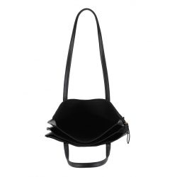 Sac Shopping S en Cuir 