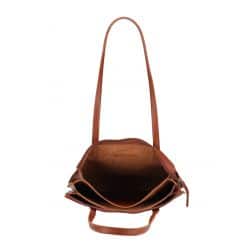 Sac Shopping S en Cuir 
