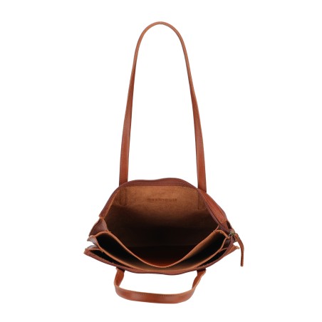 Sac Shopping S en Cuir 