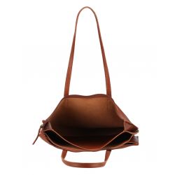 Sac cabas M en Cuir 