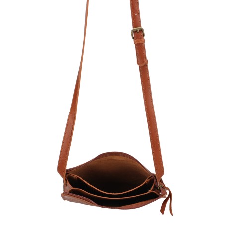 Moyen sac bandoulière en Cuir 