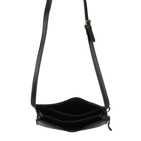Le sac bandoulière M en Cuir 