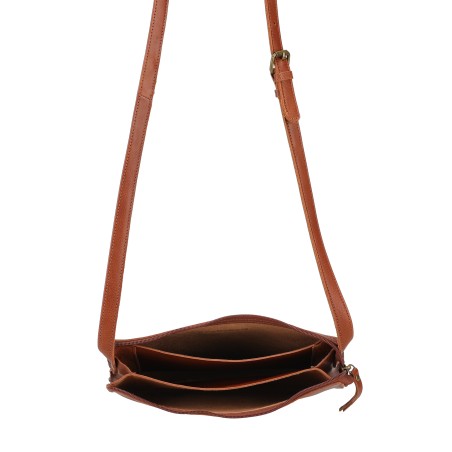 Le sac bandoulière M en Cuir 