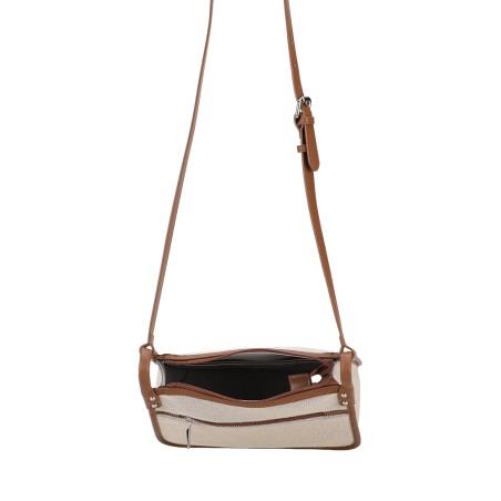 Sac Bandoulière Rose en toile