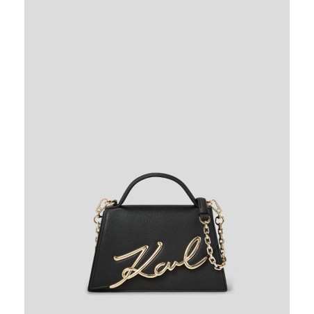 Sac bandoulière K/Signature en Cuir
