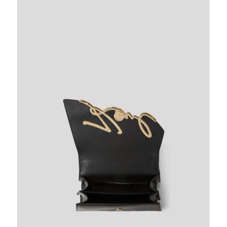 Sac bandoulière K/Signature en Cuir