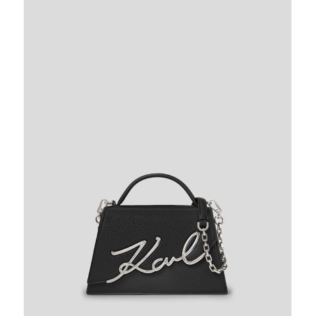 Sac bandoulière K/Signature en Cuir