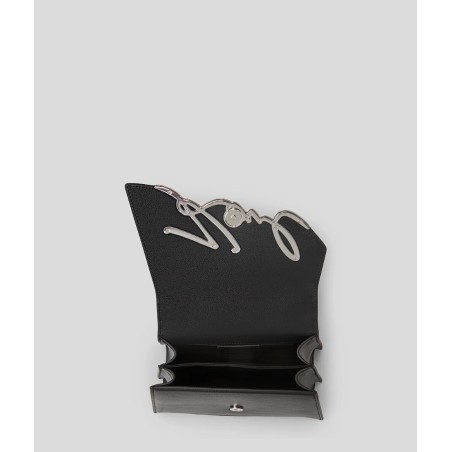 Sac bandoulière K/Signature en Cuir