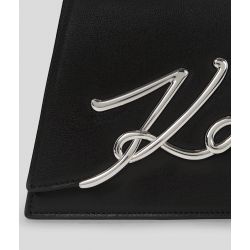 Sac bandoulière K/Signature en Cuir
