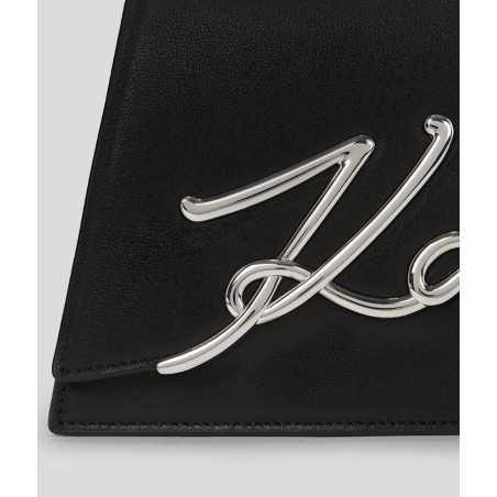 Sac bandoulière K/Signature en Cuir