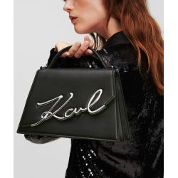 Sac bandoulière K/Signature en Cuir