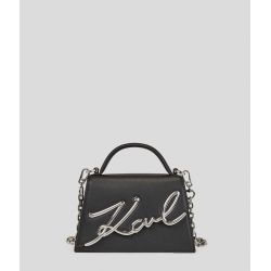 Petit sac à main K/Signature en Cuir