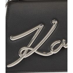 Petit sac à main K/Signature en Cuir