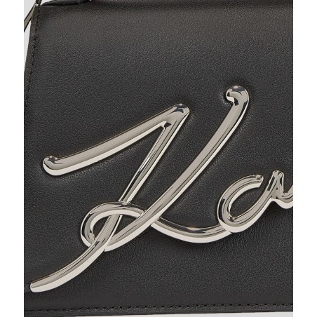 Petit sac à main K/Signature en Cuir
