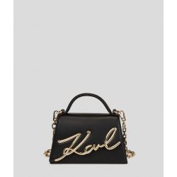 Petit sac à main K/Signature en Cuir