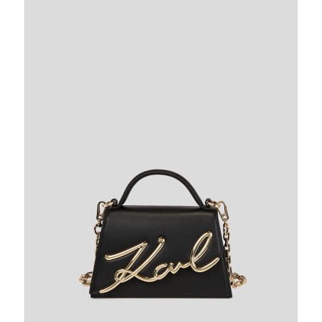 Petit sac à main K/Signature en Cuir