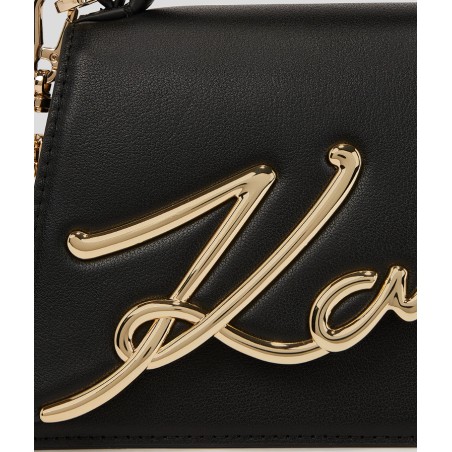 Petit sac à main K/Signature en Cuir