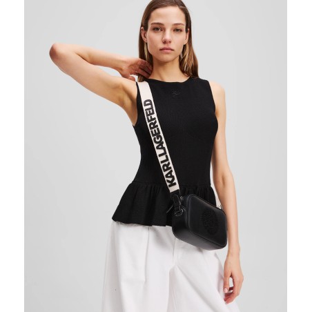 Sac bandoulière K/Circle en Cuir