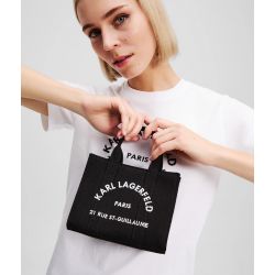 Mini Sac cabas Rue Saint-Guillaume en Toile