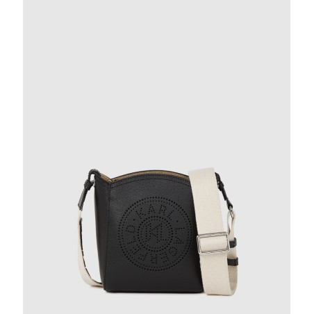 Sac travers K/Circle en Cuir