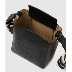 Sac travers K/Circle en Cuir