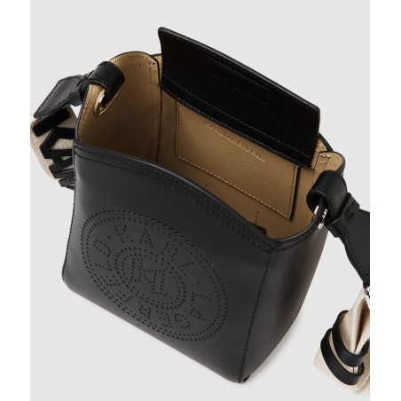Sac travers K/Circle en Cuir