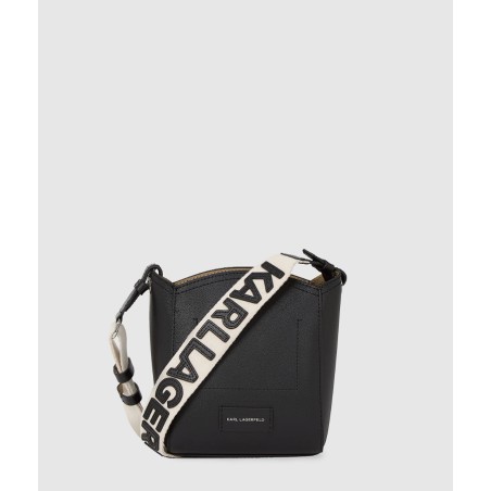 Sac travers K/Circle en Cuir