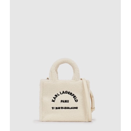 Mini Sac cabas Rue Saint-Guillaume Shearling