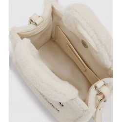 Mini Sac cabas Rue Saint-Guillaume Shearling