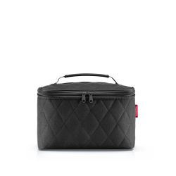 Vanity Comestic Case Rhombus - Black