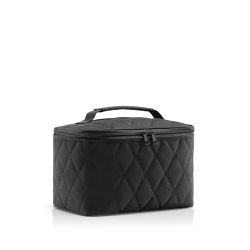 Vanity Comestic Case Rhombus - Black