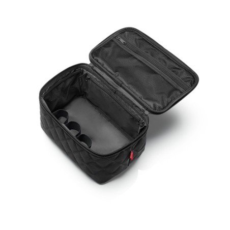 Vanity Comestic Case Rhombus - Black