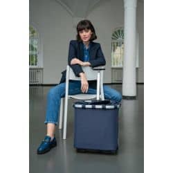 Chariot de courses Citycruiser - Herringbone dark blue