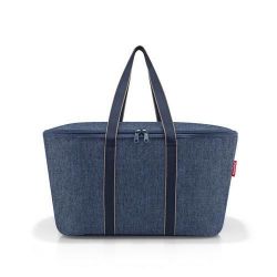 Sac Isotherme Coolerbag - HERRINGBONE DARK BLUE
