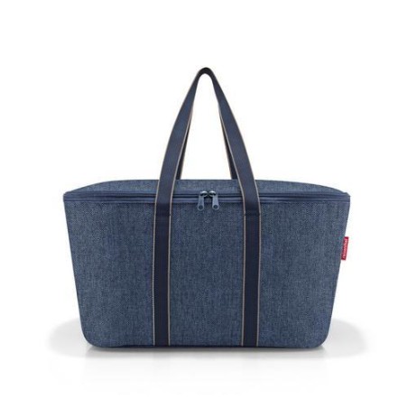 Sac Isotherme Coolerbag - HERRINGBONE DARK BLUE