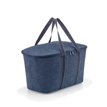 Sac Isotherme Coolerbag - HERRINGBONE DARK BLUE