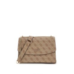 Sac épaule Calista Latte Logo en Synthétique