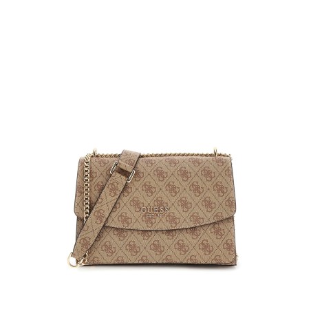 Sac épaule Calista Latte Logo en Synthétique