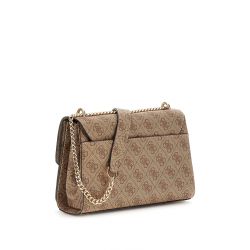 Sac épaule Calista Latte Logo en Synthétique