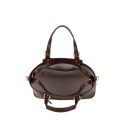 Sac à main trapèze cuir Paula