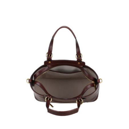 Sac à main trapèze cuir Paula