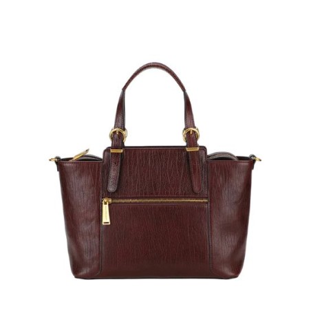 Sac à main trapèze cuir Paula