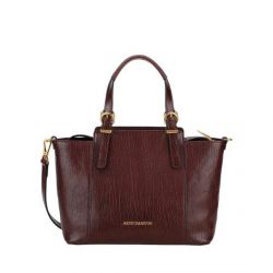 Sac à main trapèze cuir Paula