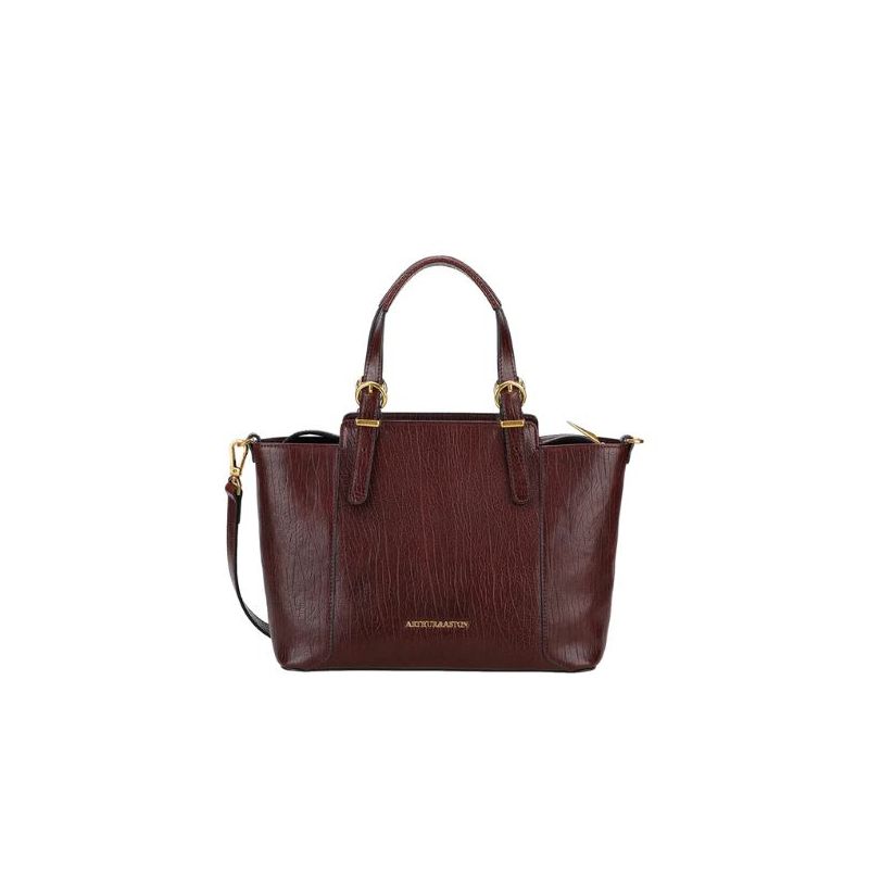 Sac à main trapèze cuir Paula