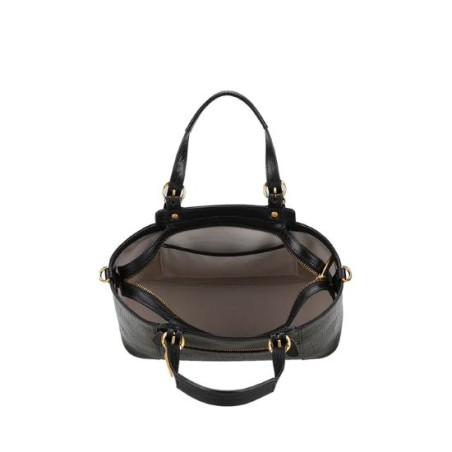 Sac à main trapèze cuir Paula