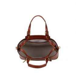 Sac à main trapèze cuir Paula