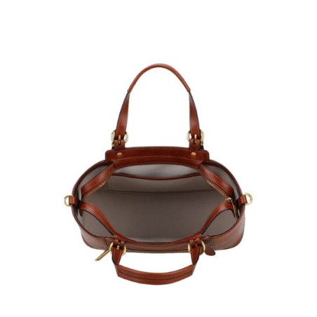 Sac à main trapèze cuir Paula