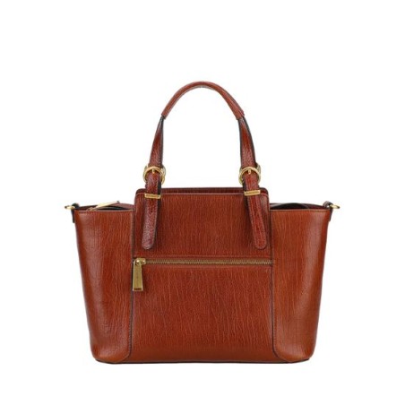 Sac à main trapèze cuir Paula