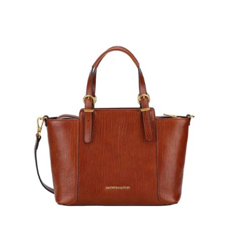 Sac à main trapèze cuir Paula