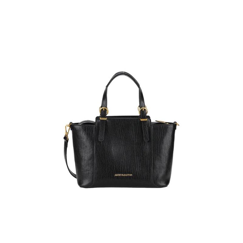 Sac à main trapèze cuir Paula